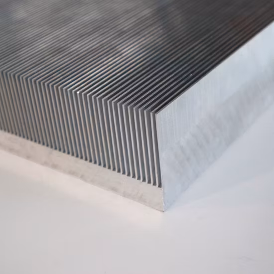 200mm Aluminium Heat Sink Skiving Machine Heatsink Price
